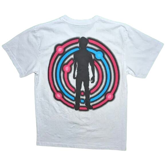 Kid Cudi Entergalactic Rolling Loud July 22nd Miami White Tour T-Shirt - Picture 2 of 2